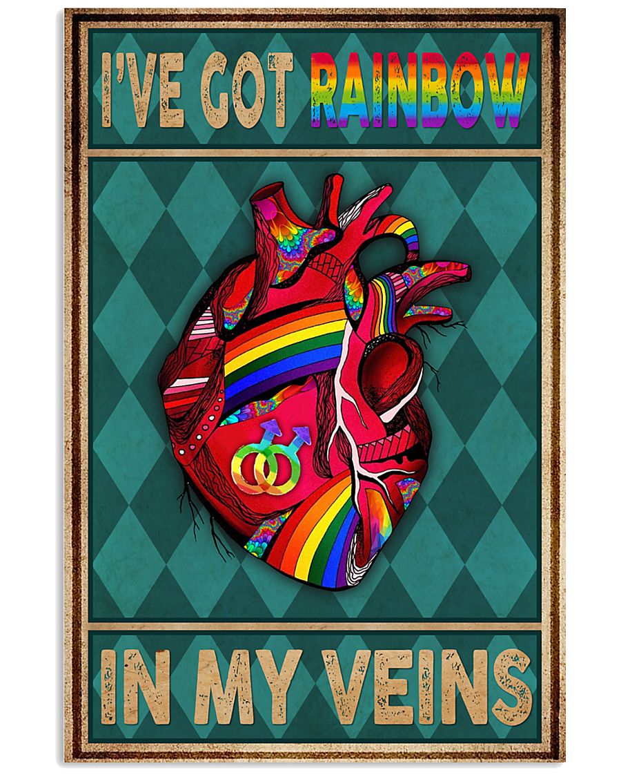 LGBT Rainbow In My Veins