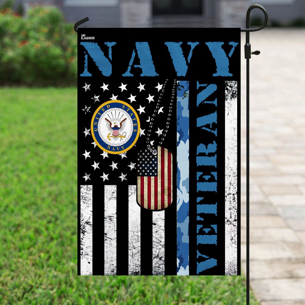 Navy Veteran Flag