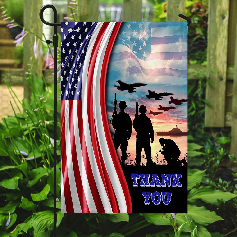 Veteran - Thank You Flag