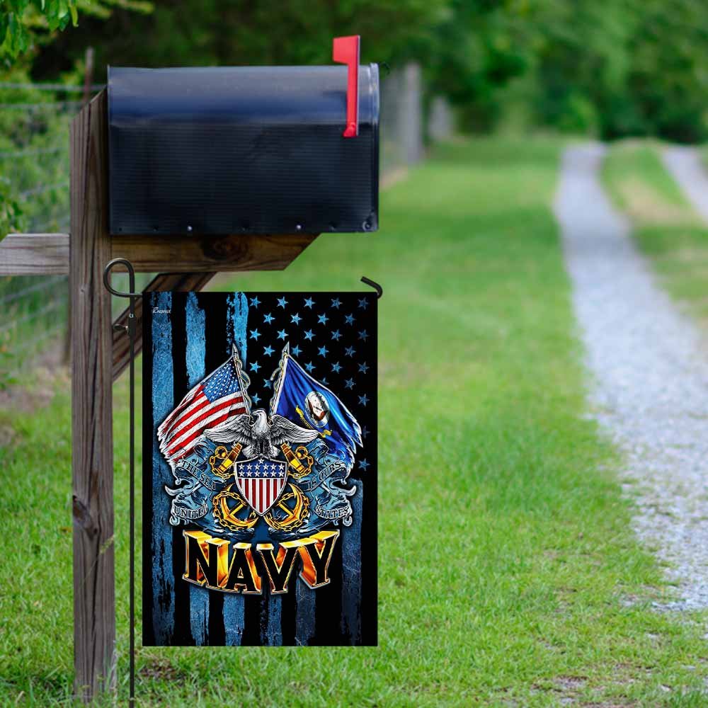 United States Navy American Flag
