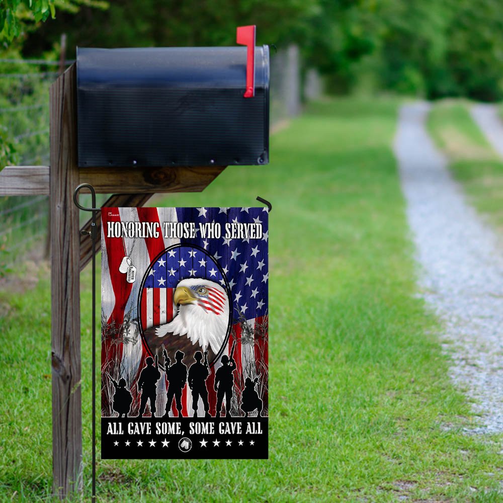 Military Honor Veteran Patriotic Flag