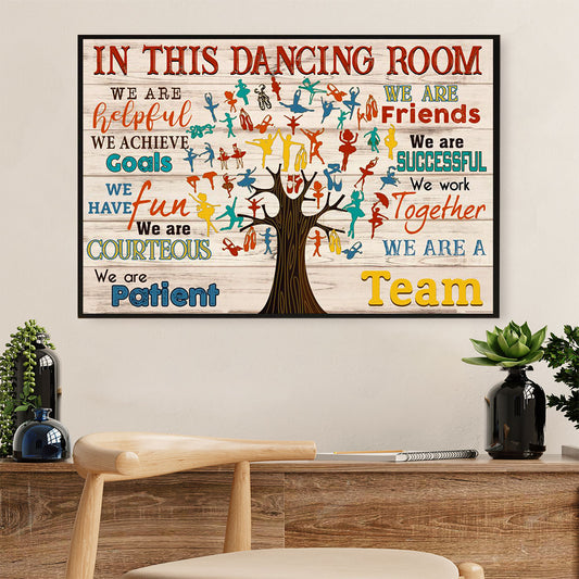 Dancing Ballet Poster Print | In This Dancing Room | Wall Art Gift for Ballet Dancer