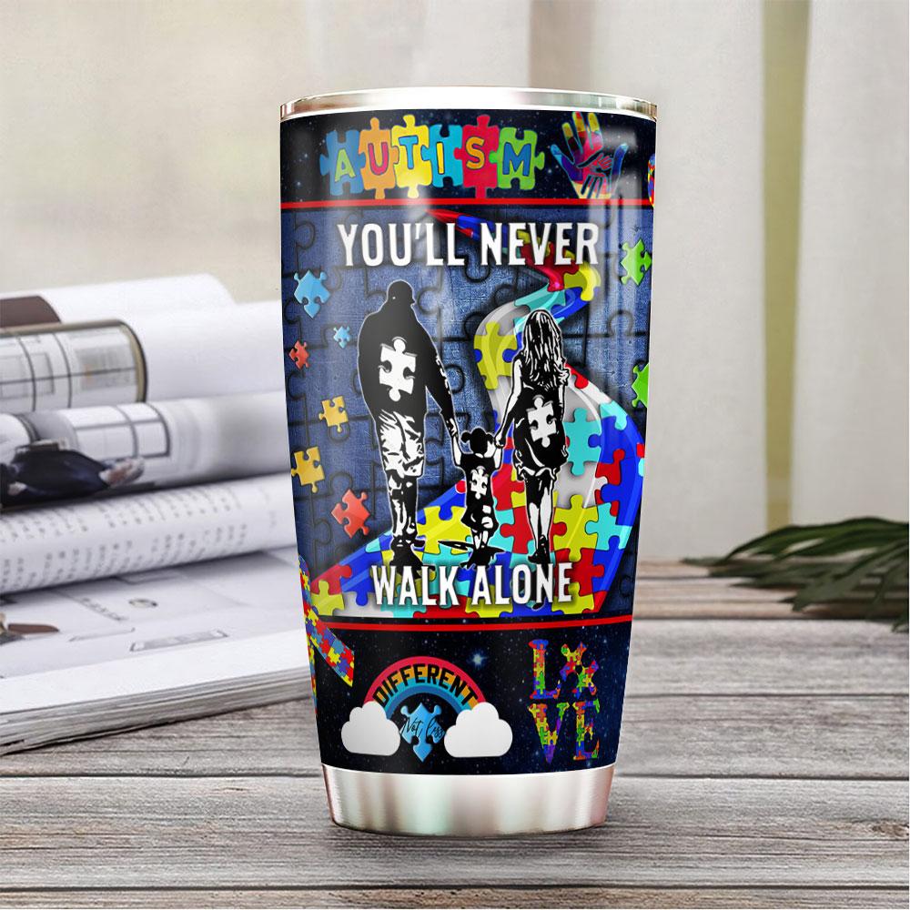 Autism Personalized MDA0712001 Stainless Steel Tumbler - MostSuit