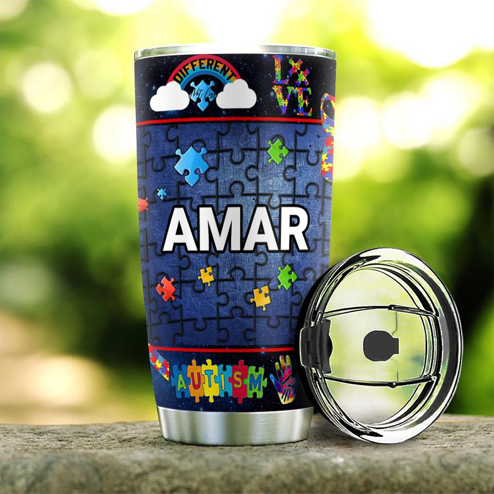 Autism Personalized MDA0712001 Stainless Steel Tumbler - MostSuit