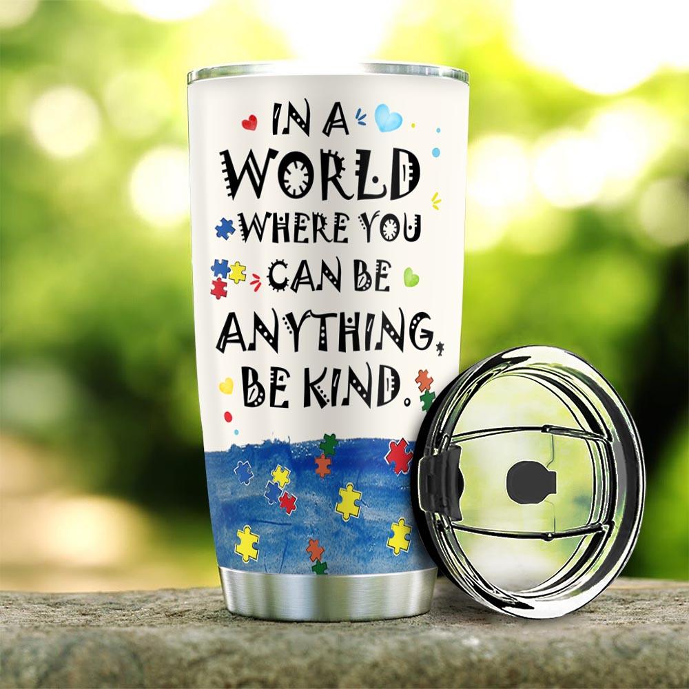 Autism Personalized PYR2501008Z Stainless Steel Tumbler - MostSuit