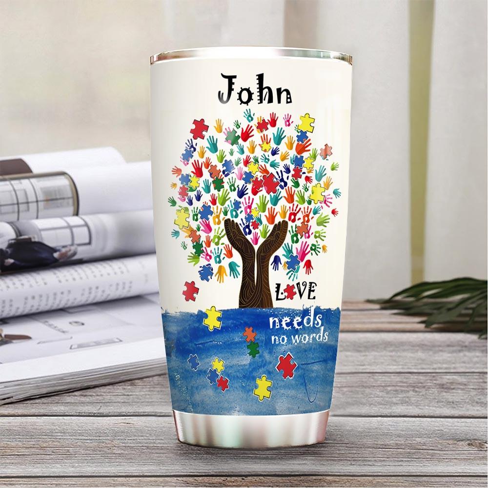 Autism Personalized PYR2501008Z Stainless Steel Tumbler - MostSuit