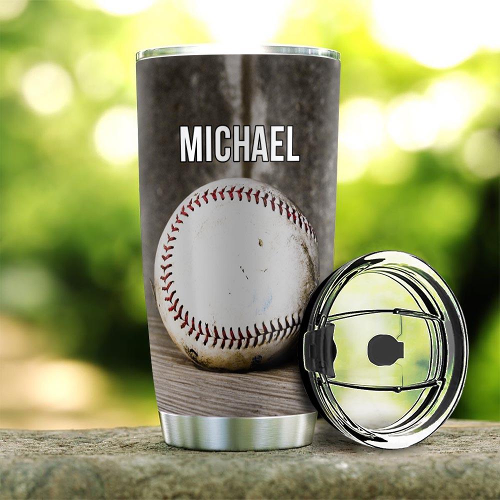 Baseball Calling Personalized MDA1311027 Stainless Steel Tumbler - MostSuit