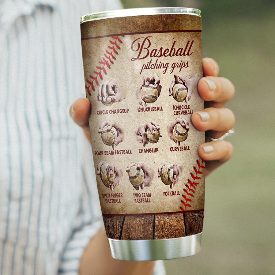 Baseball Personalized NNR3011001 Stainless Steel Tumbler - MostSuit