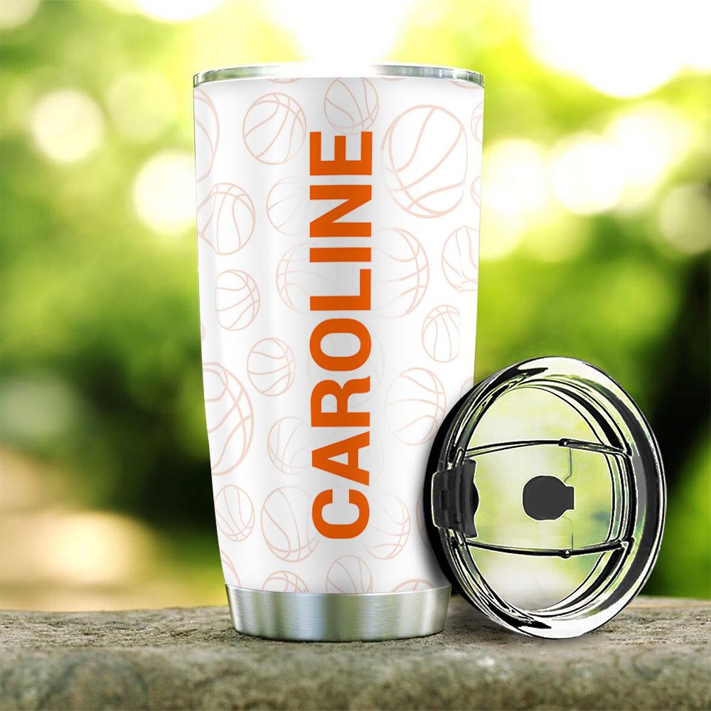 Basketball Lover Personalized DNR0112002 Stainless Steel Tumbler - MostSuit