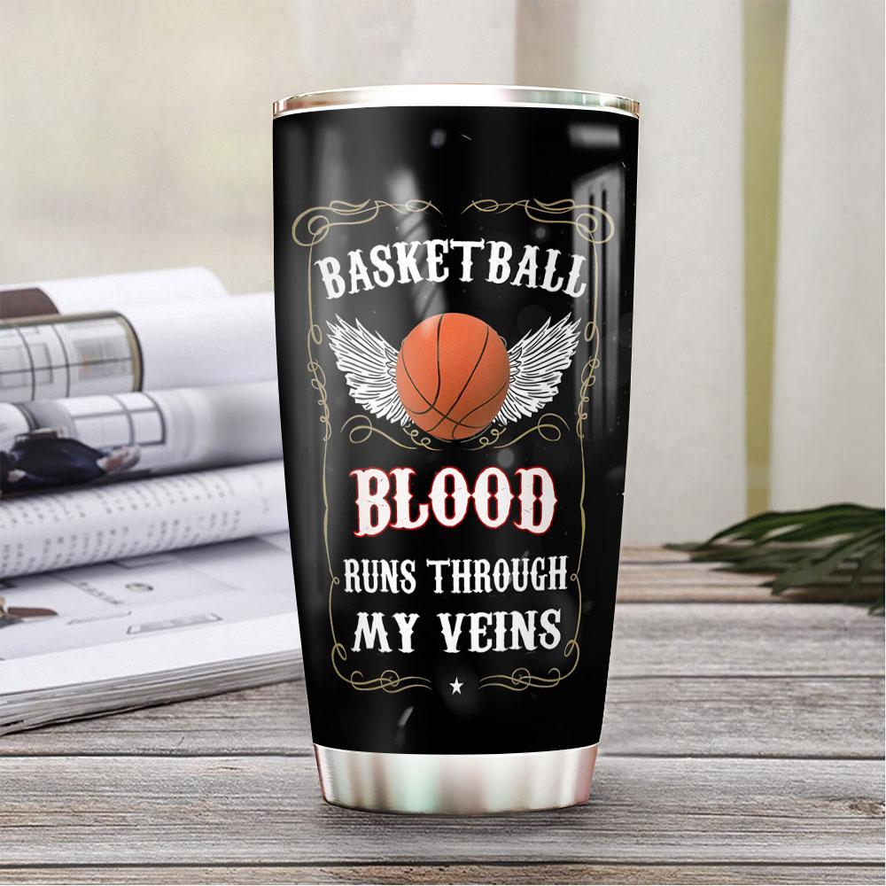 Basketball Personalized DNR2011004 Stainless Steel Tumbler - MostSuit