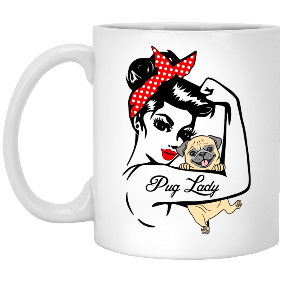 Pug Lady Mug Cool Gifts For Women Love Puggy Puppies