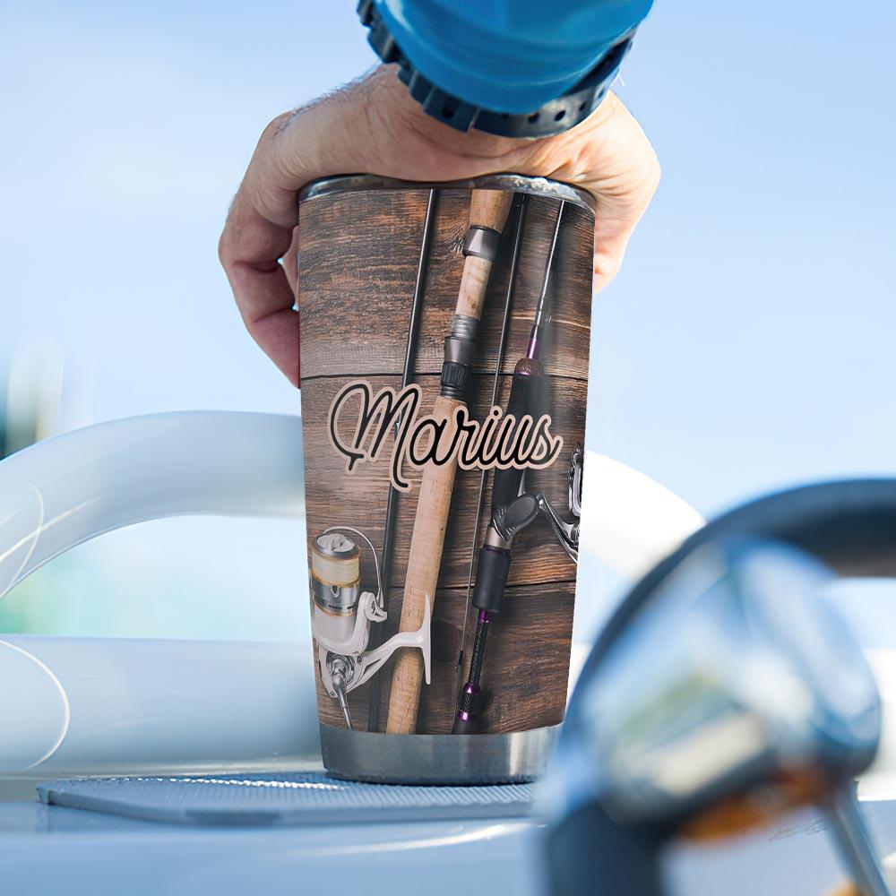 Fishing Calling Personalized THA1811014 Stainless Steel Tumbler - MostSuit