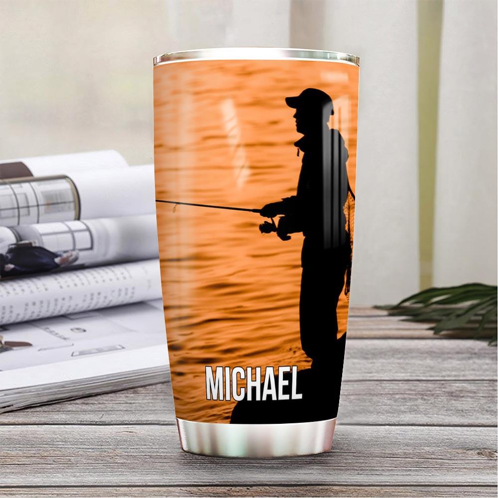 Fishing Is Calling Personalized PYR1811014 Stainless Steel Tumbler - MostSuit
