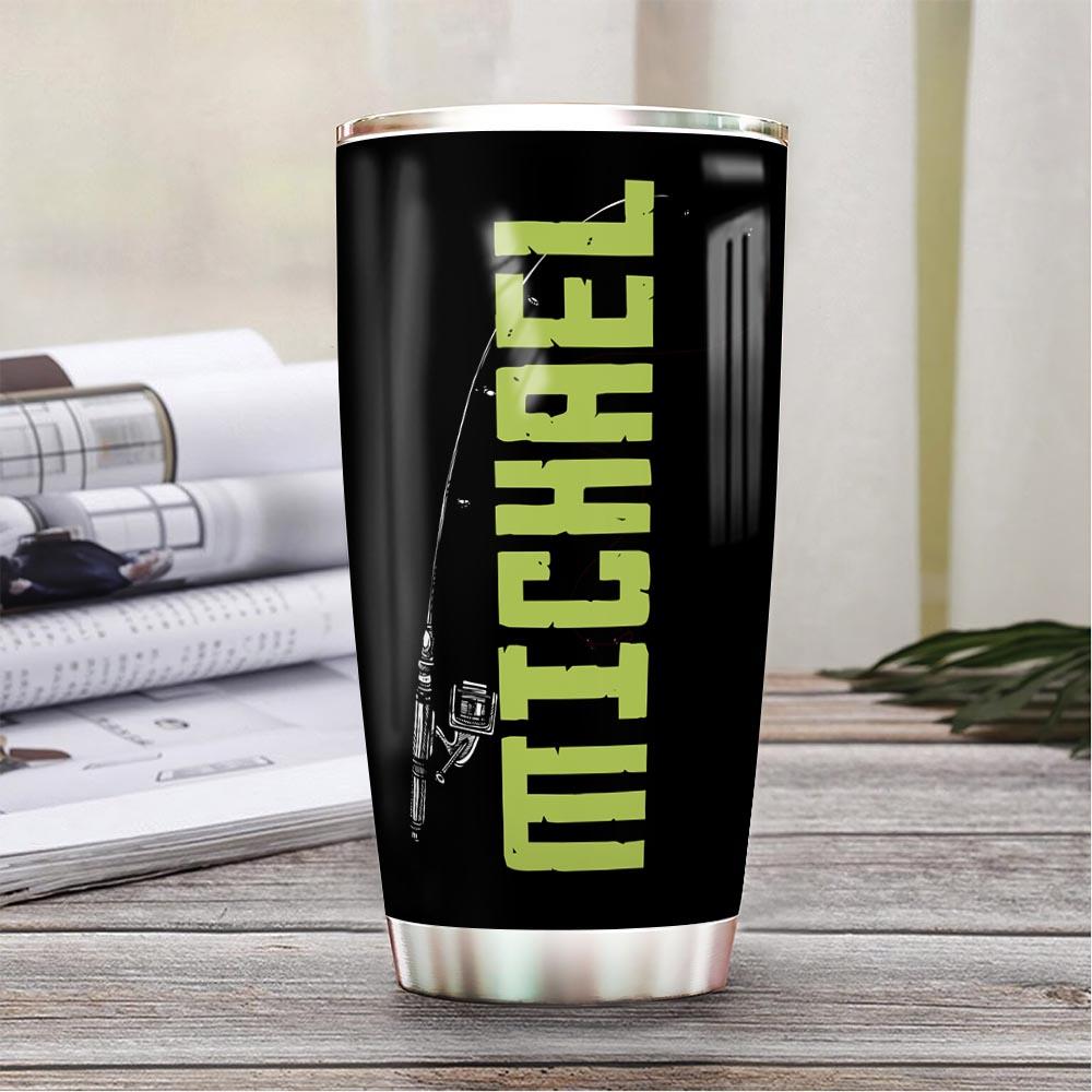Personalized Fishing Dad To Son PYZ1612008 Stainless Steel Tumbler - MostSuit