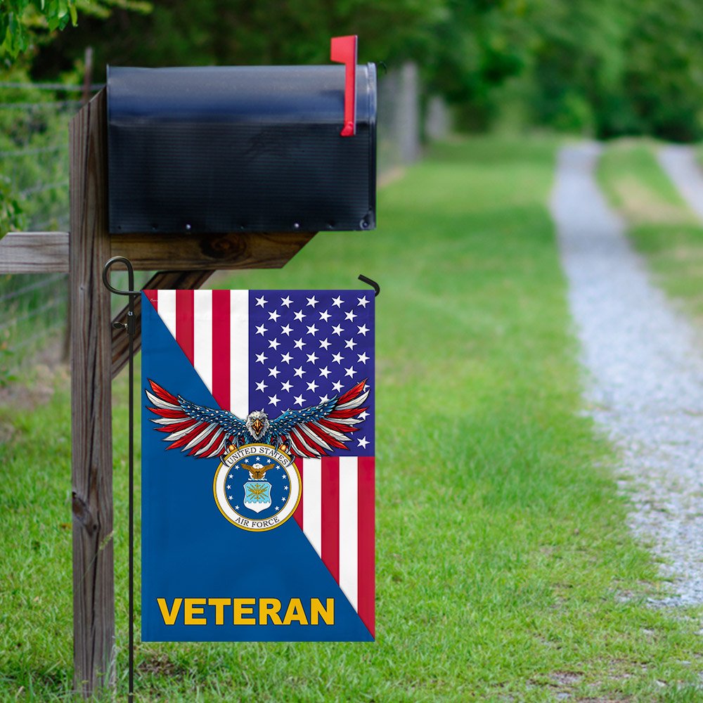 United States Air Force American Veteran US Flag