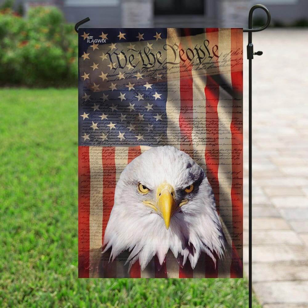 American Eagle Patriot. We The People Flag