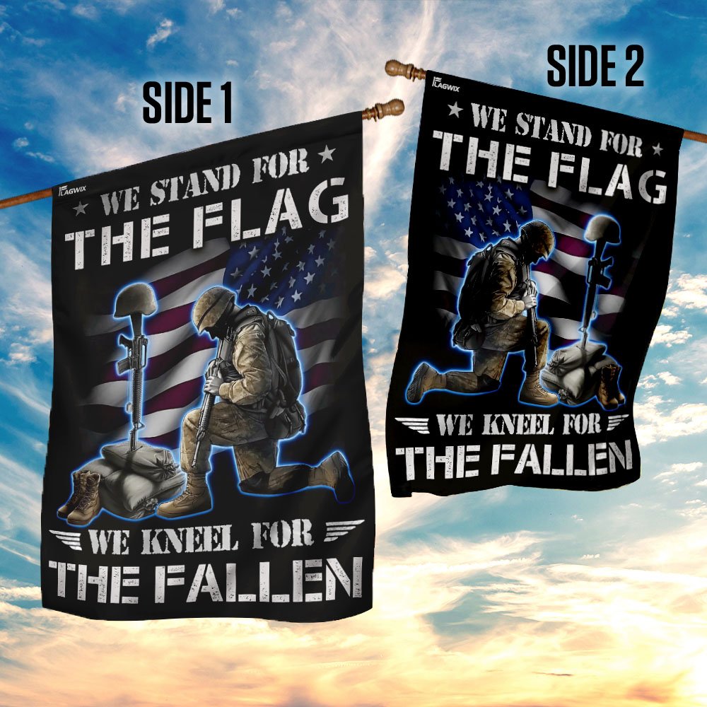 Veteran - We Stand For The Flag Flag