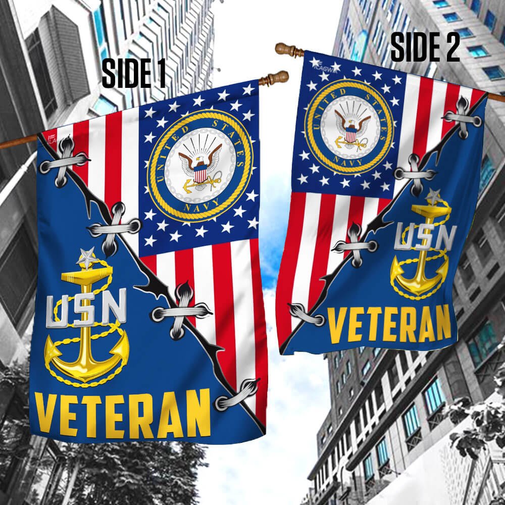 United States Navy Veteran Flag