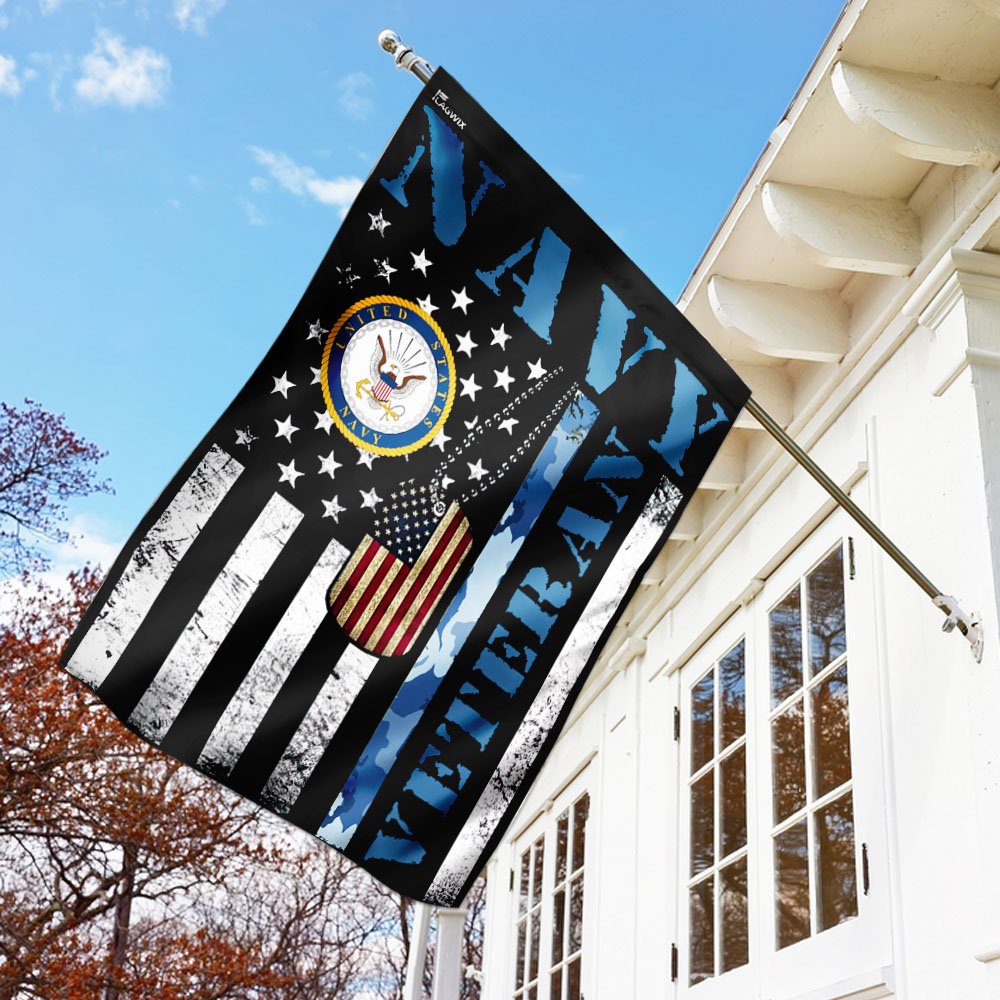 Navy Veteran Flag