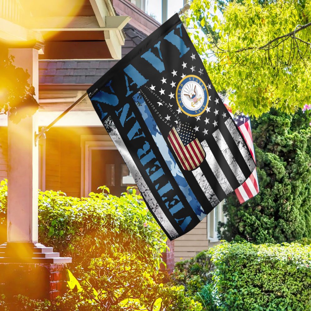 Navy Veteran Flag