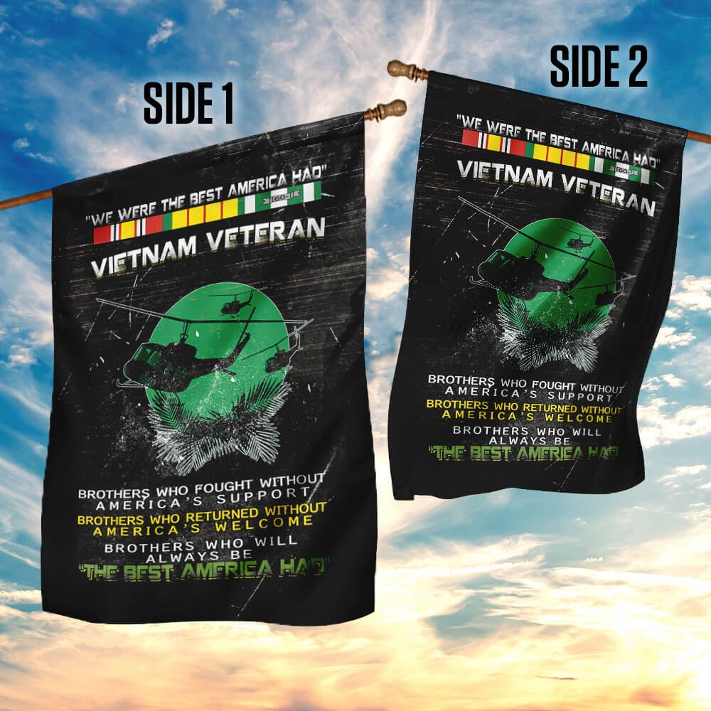 Proud Vietnam Veteran Flag