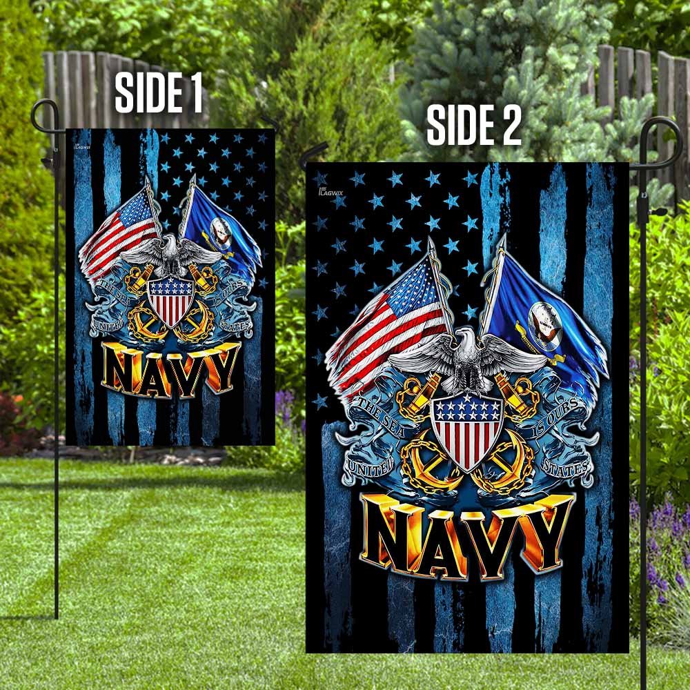 United States Navy American Flag