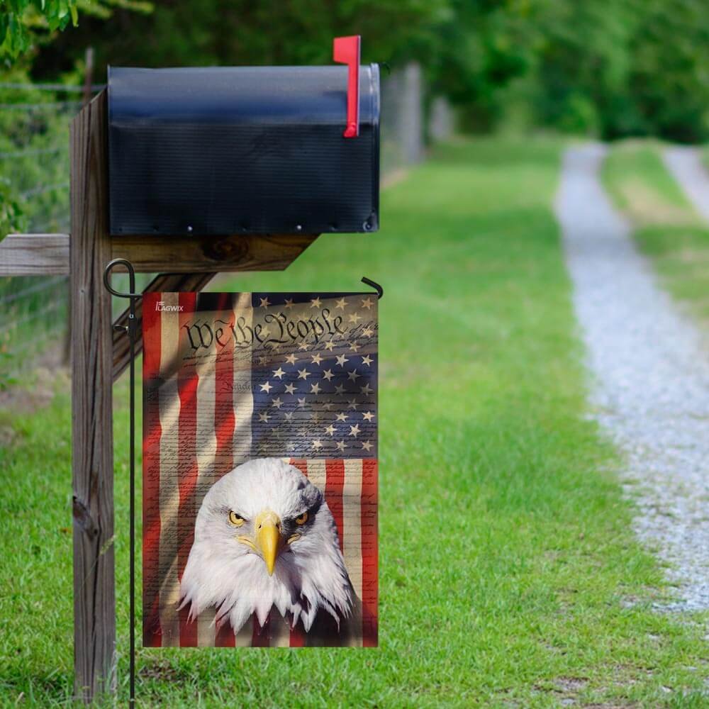 American Eagle Patriot. We The People Flag