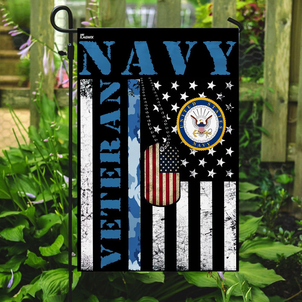Navy Veteran Flag