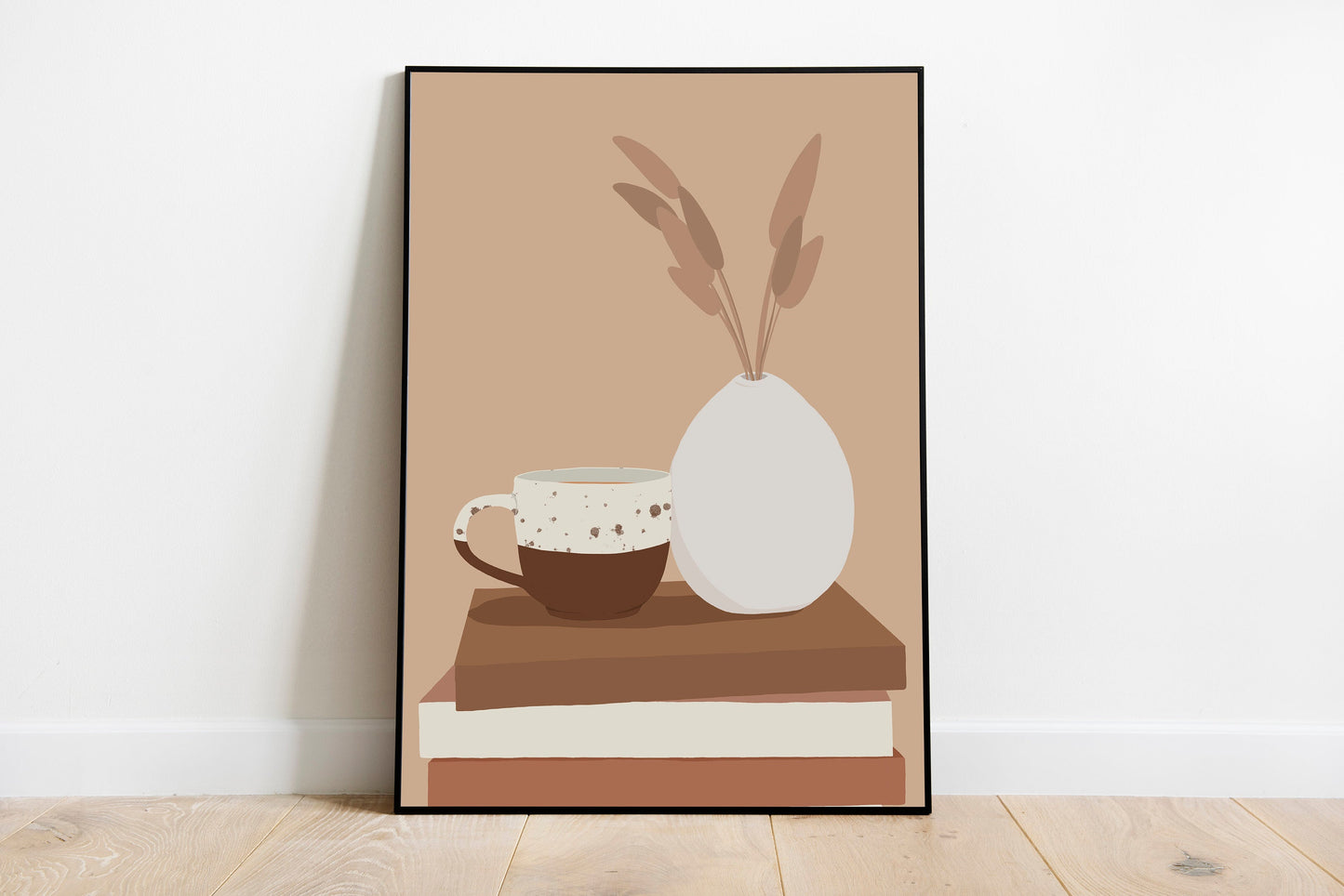 Coffee Art Print, Coffee Poster, Boho Poster, Coffee Lover Gift, Coffee Poster, Coffee Art.