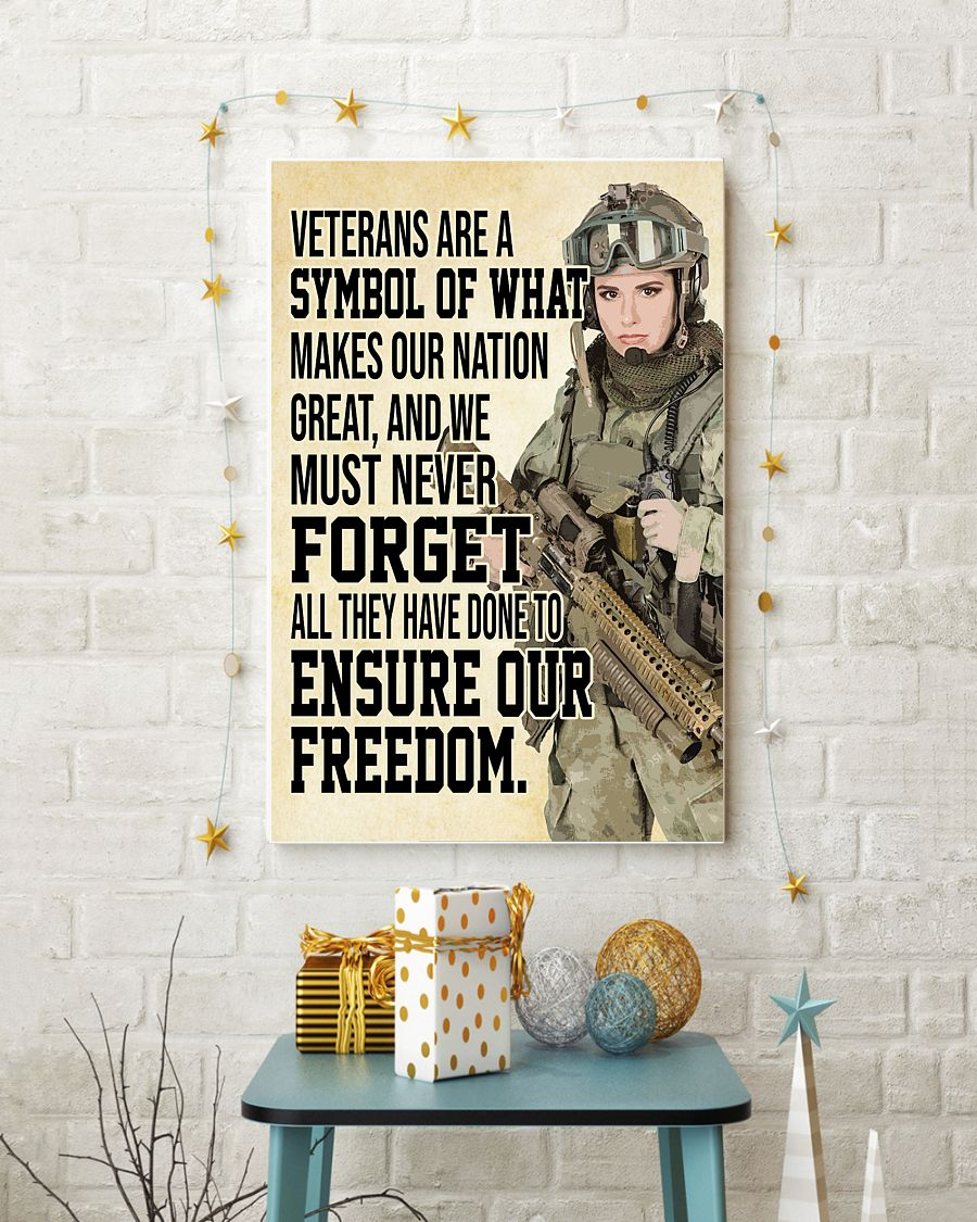 Veteran The Symbol Of American Canvas Prints Vintage Wall Art Gifts Vintage Home Wall Decor Canvas - Mostsuit