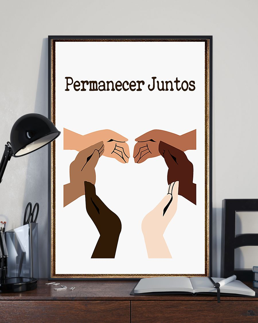 Together Spanish Version Equality Civil Rights Poster Room Home Decor Wall Art Gifts Idea - Mostsuit Support Black Lives Matter