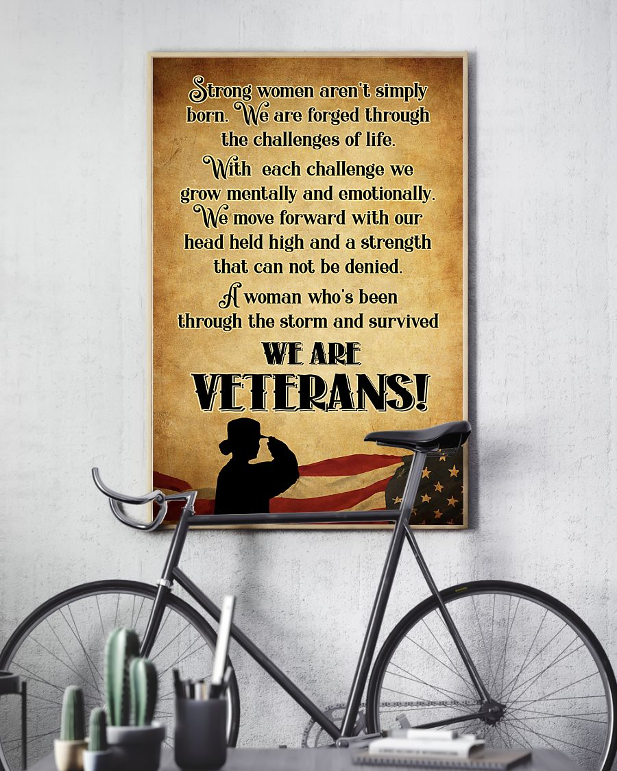 We Are Veterans Canvas Prints Vintage Wall Art Gifts Vintage Home Wall Decor Canvas - Mostsuit