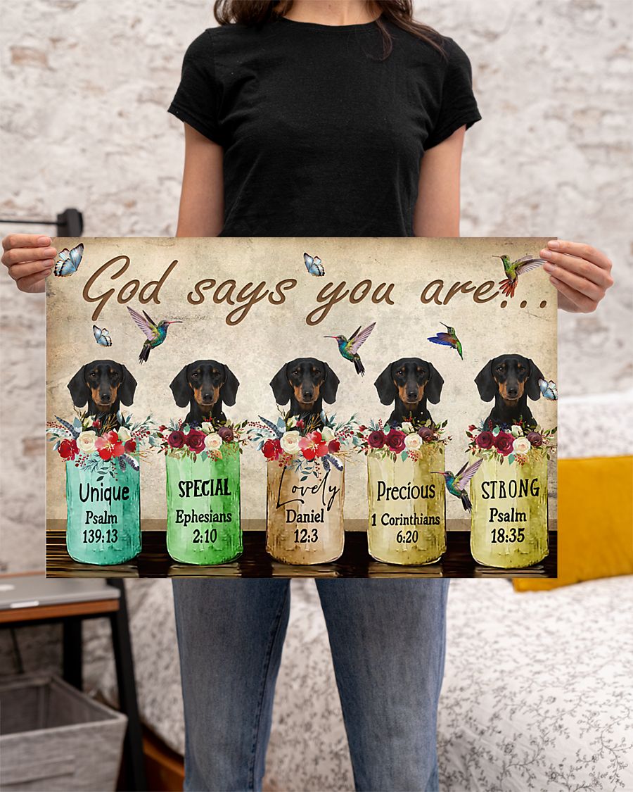 Dachshund Canvas - Gifts for Dog Lover | Puppies Home Room Wall Art - MostSuit