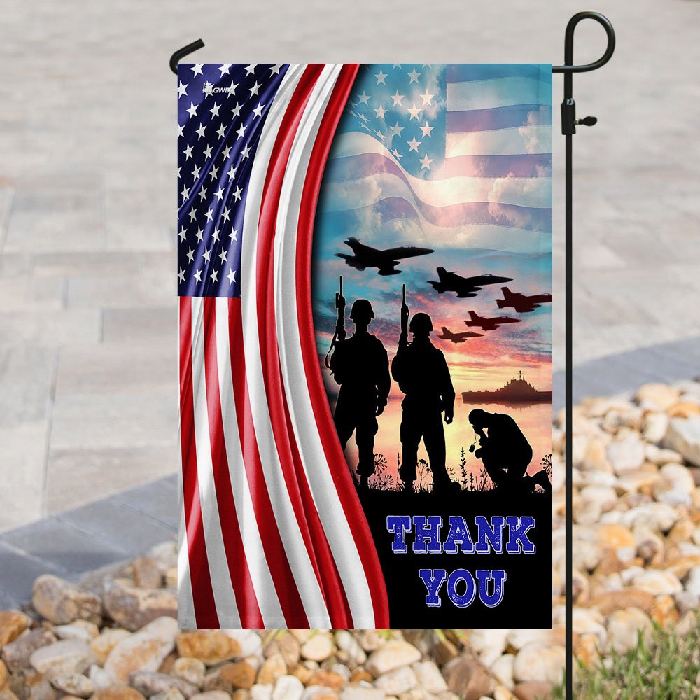 Veteran - Thank You Flag