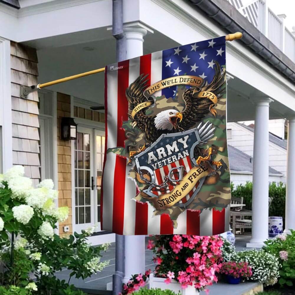 United States Army Veteran. Since 1775 This We’ll Defend Flag