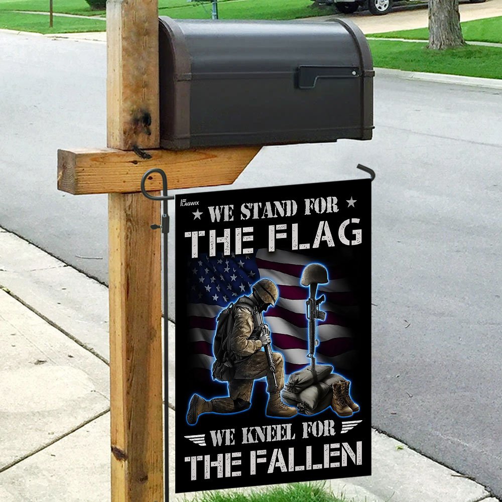 Veteran - We Stand For The Flag Flag