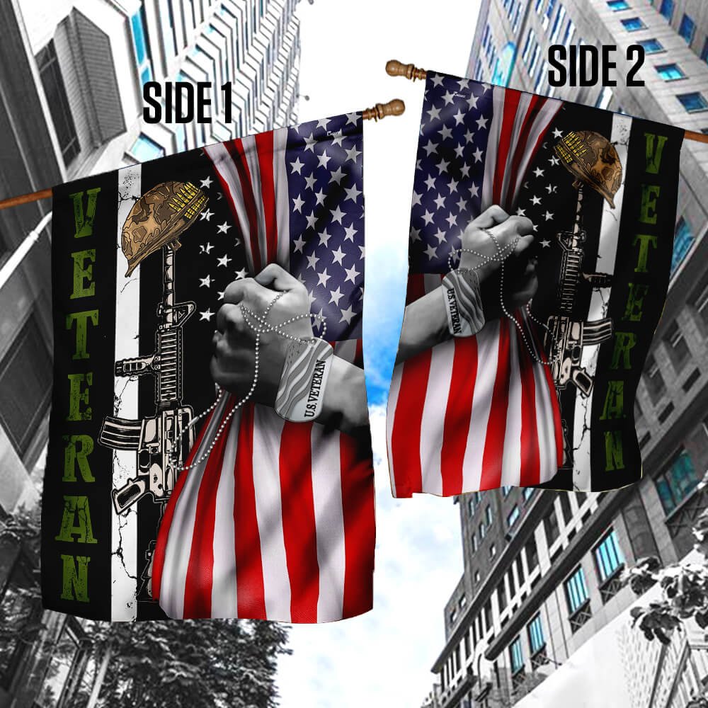 Forever The Title U.S Veteran Flag