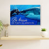 Scuba Diving Canvas Wall Art Prints | Be Brave | Home Décor Gift for Scuba Diver