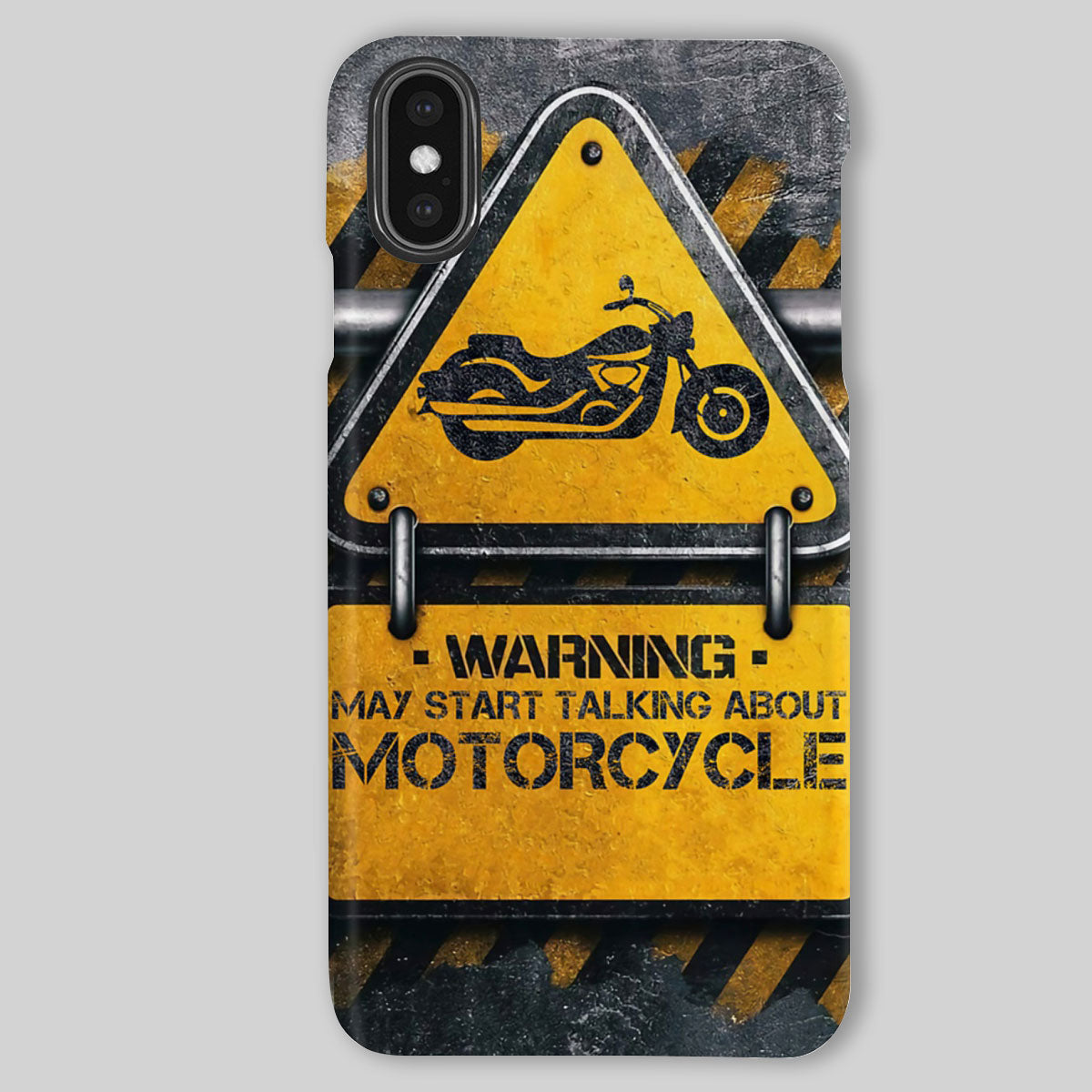 Motorcycle Phone Cases | Warning | iPhone/Samsung Case - Gift for Motor Bikers