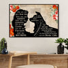 Cute Border Collie Canvas Wall Art Prints | Daughter & Dog | Gift for Puppies Merle Collie Lover