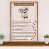 Funny Cute Boxer Canvas Wall Art Prints | Boxer's House Rules | Gift for Brindle Boxador Dog Lover