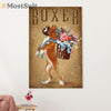 Funny Cute Boxer Poster | Boxer Flower Co | Wall Art Gift for Brindle Boxador Puppies Lover