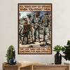 US Army Military Poster Wall Art | When You Insult Them | American Independence Day Gift for Soldiers