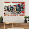 Firefighter Pride Canvas Wall Art | Leadership Is A Responsibility To Do More | American Independence Day Gift for Fireman
