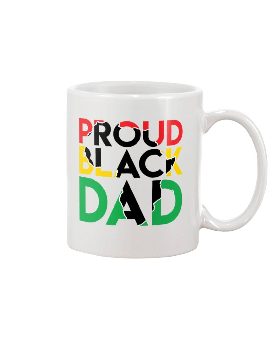 Proud Black Dad | Black Father Mug | Father's Day Gift