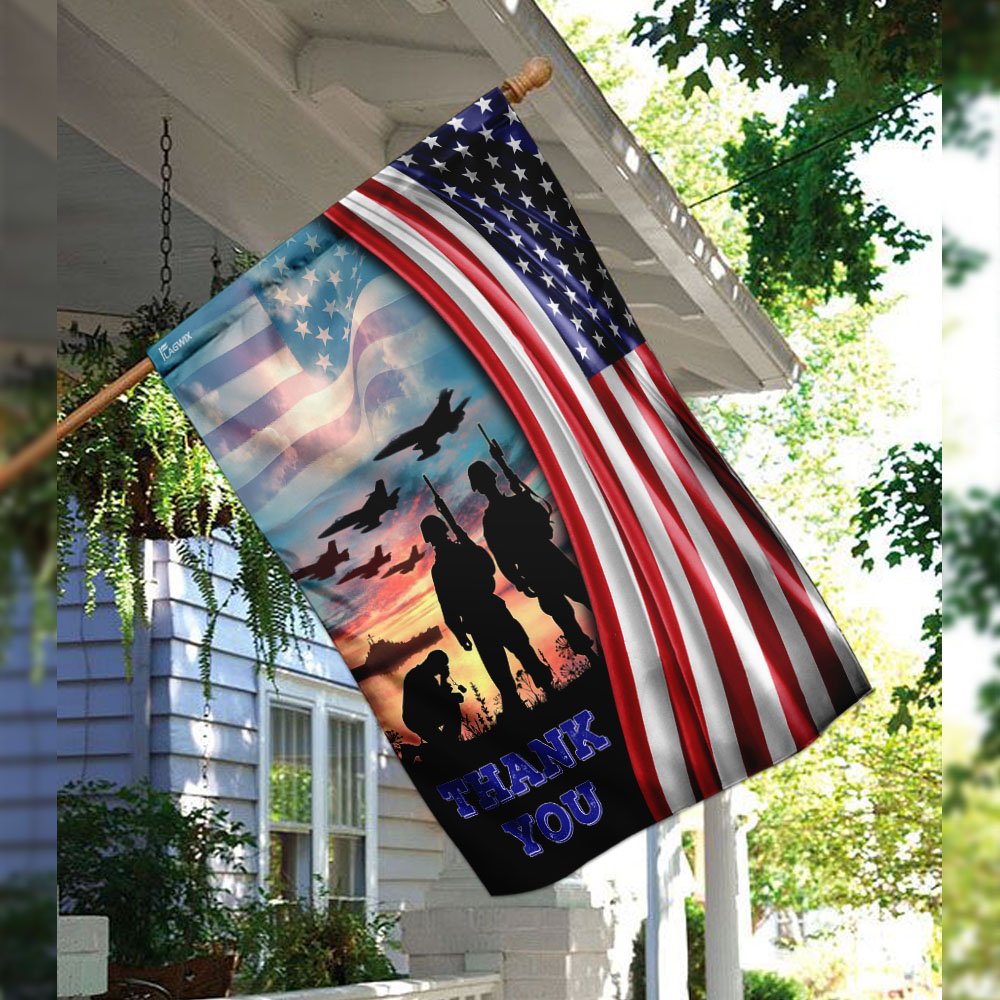 Veteran - Thank You Flag
