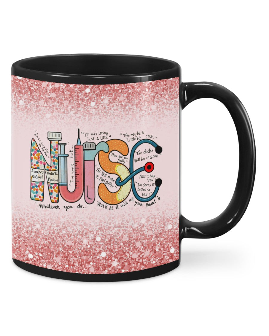 Nurse Coffee Mug | Nurse | Drinkware Gift for Woman Nurse, Female Nursing