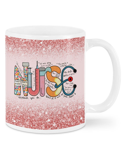 Nurse Coffee Mug | Nurse | Drinkware Gift for Woman Nurse, Female Nursing