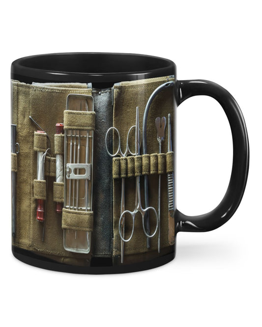 Nurse Coffee Mug | Nurse Kit | Drinkware Gift for Woman Nurse, Female Nursing