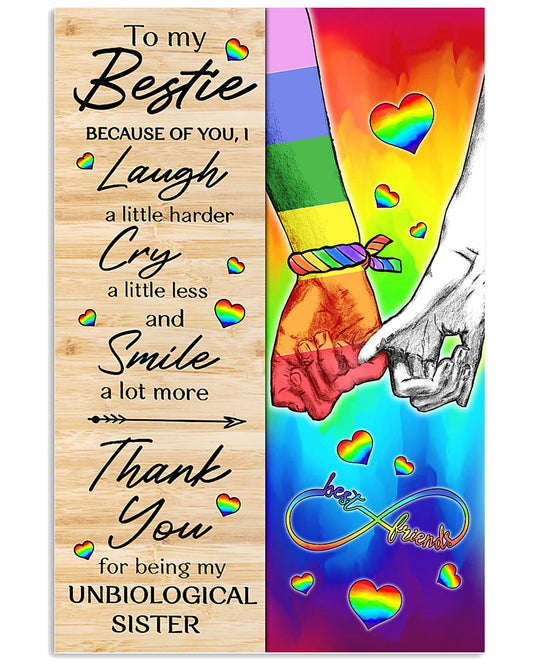 LGBT - To My Bestie Poster